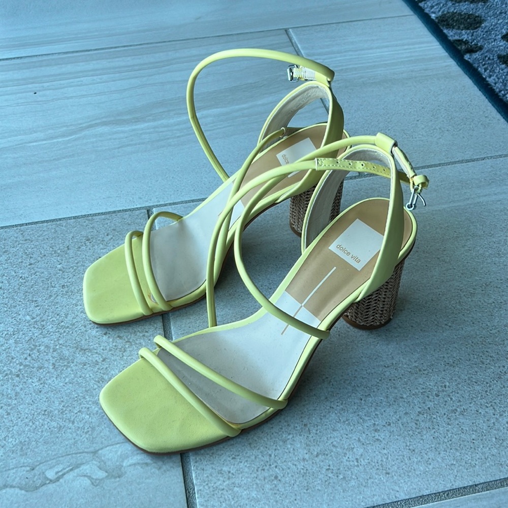NEW Dolce Vita Yellow Sandal